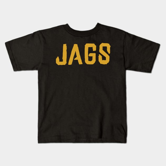 Jacksonville Jaguaaaars 03 Kids T-Shirt by Very Simple Graph